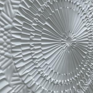 Panneau en bois abstrait moderne fait à la main Art mural motif coloré de haute qualité avec cadre noir personnalisé bonne vente - Product Image 4