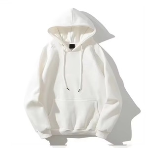 Sudadera con Capucha Amarilla para Hombre, Corte Regular, Informal, de Algodón Tejido, con Bolsillo Delantero, para Otoño - Product Image 3