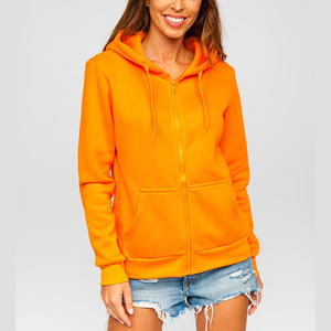 Sweat-shirts décontractés en toile polyester/coton OEM en gros, haute qualité 360 g/m², col à capuche uni respirant pour hommes et femmes - Product Image 1