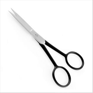 Beauté professionnelle manucure pédicure outils en acier inoxydable lame droite coupe-cuticules Durable droitier ciseaux usine - Product Image 2