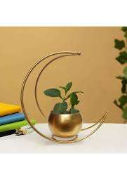 Jarrón de Flores de Aluminio de Diseño Moderno Hecho a Mano, Decoración Dorada para Mesa o Suelo, para Hogar, Bodas, Navidad, con Fines Decorativos - Product Image 4