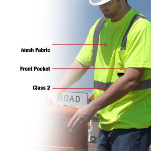 Best Selling <b>High</b> Quality Hi <b>Vis</b> <b>T</b>-<b>Shirts</b> Factory Made Hi <b>Vis</b> <b>T</b>-<b>Shirts</b> Low MOQ Hi <b>Vis</b> <b>T</b>-<b>Shirts</b> - Product Image 5