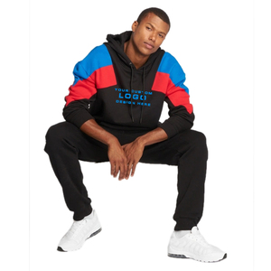 Sweat à capuche pour homme de haute qualité, 100% coton, streetwear personnalisé, impression lourde, logo, col à capuche, hiver, rapide - Product Image 3