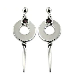 Boucles d'oreilles pendantes rondes en argent sterling 925 avec placage or rose et or, ornées de perles, de diamants et de zircons, pour mariages et fêtes - Product Image 3