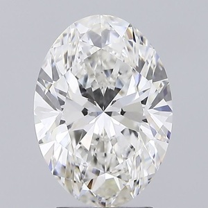 IGI Certified 3.23 Ct Lab Grown Oval Cut Diamond VS1 Clarity F Colour for Eco-Friendly <b>Jewelry</b> Making Loose Her Ring F - Product Image 1