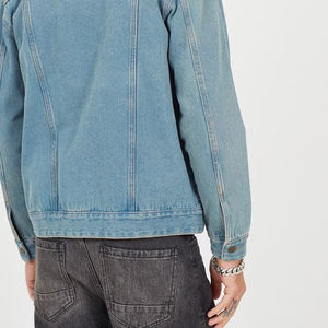 Chaquetas Vaqueras Recubiertas Extra Grandes de Moda al por Mayor con Cuello Alto, Casuales y Geniales, Impermeables y Resistentes al Viento de Primera Calidad - Product Image 6