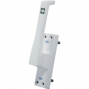 สลักประตูซ้าย DIN 970 FUHR ขนาด 23 มม. พร้อมแกนกลม 10 มม. ครีบว่ายน้ำโลหะผสมน้ำหนักเบา สีเงินเคลือบอะโนไดซ์ รุ่นปี 2022 - Product Image 3