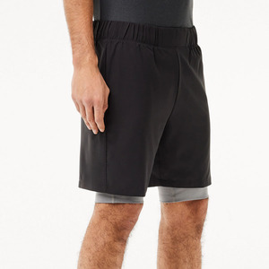 Nouveauté Shorts de tennis pour hommes personnalisés décontractés écologiques avec cordon de serrage Taille mi-haute 100% polyester Séchage rapide Respirant Vente en gros - Product Image 3