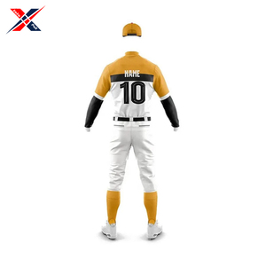 Taille personnalisée confortable vêtements d'équipe doux au toucher tissu Sublimation imprimé 2025 dernière conception hommes Baseball uniforme haut prix - Product Image 6