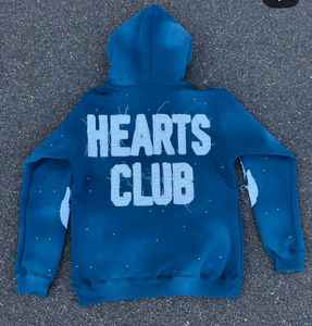 เสื้อฮู้ดปักลายสุดหรูกำหนดเองได้เสื้อมีฮู้ดแบบสตรีทแวร์ผ้าฟลีซว่างเปล่าทรงโอเวอร์ไซส์ล้างคราบกรดมีซิปรูด - Product Image 5