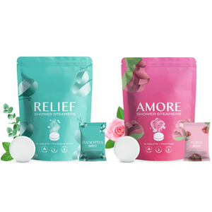 Diffuseurs de vapeur pour douche Body Restore, bombes de douche aromathérapeutiques, eucalyptus biologique, diffuseurs de vapeur apaisants pour la douche - Product Image 1