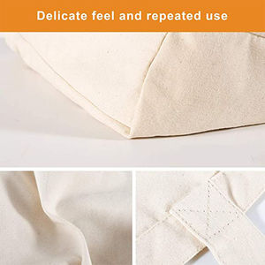 Personalizado al aire libre de uso diario Natural reciclado Tote Shopping Cotton Bag Reutilizable Shopping Canvas Bags - Product Image 3