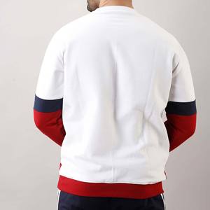 2025 Collection Hiver Logo Personnalisé Imprimé Hommes Sweat À Col Ras Du Cou 100% Coton Hoodies Conception Solide Avant Tailles 6XL Offre Spéciale - Product Image 2