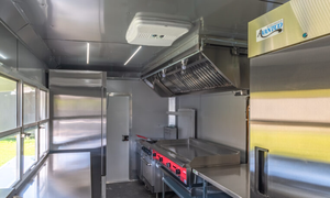 8.5X18 fully Equipped commercial kitchen Food Trailer for sale - Product Image 6