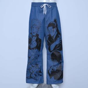 Pantalon pour femmes de la marque High Street, pantalon pour femmes de qualité supérieure, vente en gros personnalisée, pantalon décontracté avec cordon de serrage à la taille, prix bas, pantalon décontracté - Product Image 1