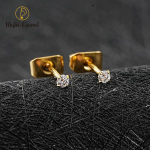 الحق غراند أستم F136 التيتانيوم 2/3/4/5 مكعب أقراط عشيق 20 جرام الزفاف الحد الأدنى الغضروف اللولب الزنمة ثقب المجوهرات - Product Image 4