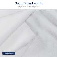 Bandes de tissu auto-agrippantes à profil bas - Toucher doux, hypoallergéniques pour les produits pour bébés et la lingerie