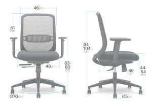 Chaise de bureau ergonomique moderne professionnelle pour la maison, le bureau, l'hôpital, l'école - Product Image 6