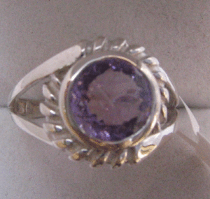 Anillo de plata chapado en rodio con incrustaciones de circón patrón de número de moda redimensionable para fiesta de regalo de compromiso o aniversario - Product Image 1