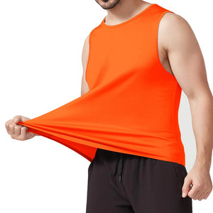 Débardeur sans manches doux et confortable de qualité supérieure pour hommes, vêtements de sport décontractés et élégants à la mode pour des entraînements intenses, respirants - Product Image 5