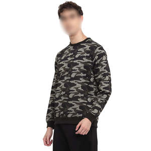 Venta al por mayor tasa de sudaderas de lana de algodón para los hombres cuello redondo de manga larga de diseño con logotipo personalizado cómodo para el invierno - Product Image 5