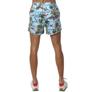 ODM Short d'été tendance de haute qualité pour hommes, logo personnalisé, décontracté, solide, impression par sublimation, entraînement athlétique vintage, teint uni - Product Image 2