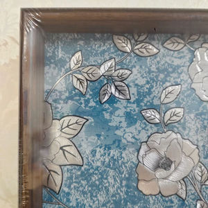 Bandeja de Servicio de Madera MDF con Recubrimiento de Esmalte, Diseño para Hoteles y Restaurantes, Utensilios de Cocina, Bandeja de Mesa de Alta Calidad - Product Image 1