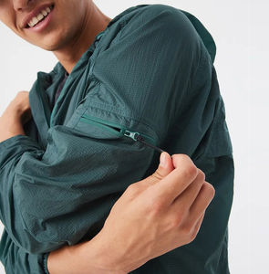 Conjuntos de Ropa para Hombre de Diseño Único y Última Moda de Hosten Greek Enterprises, Chaqueta Cortavientos de Nailon Impermeable - Product Image 6