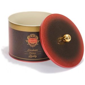 Poignée de bouton de bidon en métal rouge de spécialité de 2,9 L Capacité de 4L Stockage des aliments ménagers pour la cuisson des aliments secs 250ml - Product Image 4