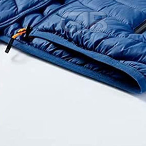 Veste matelassée respirante et écologique pour homme, fabrication professionnelle, service OEM, col à capuche personnalisable, haute qualité - Product Image 4
