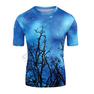 Vente chaude Hommes Sublimation 100% Polyester t-shirt Hommes Sublimation T-shirt - Product Image 1