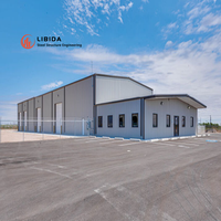 Structure d'atelier métallique stable, entrepôt spacieux en acier, chambre froide efficace, bâtiment d'entrepôt en structure acier