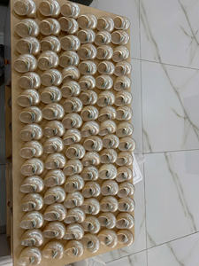 Papel pintado hecho a mano de concha marina impermeable artesanal para decoración de baño - Product Image 4