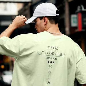 เสื้อยืดโอเวอร์ไซส์สำหรับผู้ชายเสื้อยืด240GSM ผ้าฝ้าย100% 2025ขนาดใหญ่พิเศษออกแบบได้ตามต้องการคุณภาพระดับพรีเมียม - Product Image 1