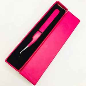 Vente en gros d'outils de maquillage professionnels de haute qualité pointes en fibre ensemble de pinces à épiler d'extension de cils en acier inoxydable durables et de précision - Product Image 6