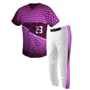 ชุดยูนิฟอร์มเบสบอลน้ำหนักเบา ระบายอากาศได้ดี ราคาขายส่ง ไซส์ใหญ่ คุณภาพสูง สำหรับผู้ใหญ่ชาย ออกแบบตามสั่ง บริการ OEM - Product Image 6