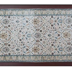 Alfombra estampada de algodón y poliéster de alta densidad Arya Ziegler con respaldo de TPR hecha a máquina para uso diario cómodo de proveedor indio - Product Image 1