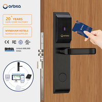 Serrure de porte numérique électrique, cylindre, carte NFC, certifiée CE, serrure intelligente sans clé