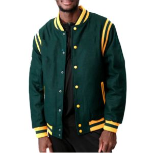 Vestes universitaires vierges en gros de qualité supérieure vestes universitaires personnalisées Varsity Letterman personnalisées 2025 coupe ajustée - Product Image 1