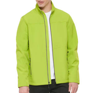 Veste à coque souple pour hommes à impression de quantité minimale de commande basse qualité Durable nouvelle marque privée arrivée veste à coque souple pour hommes couette 2025-2026 - Product Image 3