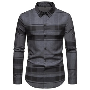 Nueva camisa de manga larga de primavera y verano para hombres, tendencia de moda, rayas, ropa informal fina para hombres, camisas para hombres - Product Image 3