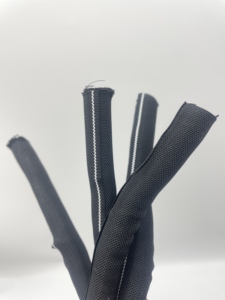 Gaine de gestion de câbles textile tressée auto-fermante HongDun en monofilament et multifilament, anti-moisissure, anti-fongique, isolante - Product Image 5