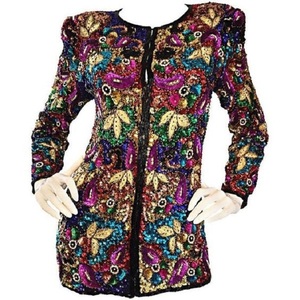 Kaftan ethnique perlé pour femme, en soie, style traditionnel indien pakistanais, robe de soirée de mariage, longueur midi, coupe ajustée, extensible, pleine longueur - Product Image 1