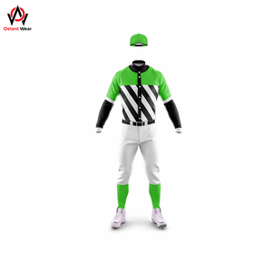 Uniforme de baseball sportif sur mesure unisexe grande taille Nouveau design Haut vierge imprimé en polyester respirant Vêtements de sport uniques pour - Product Image 4