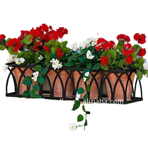 Jardinières d'intérieur personnalisées de style classique, écologiques, en métal, avec finition par poudrage, fournitures de jardinage - Product Image 1