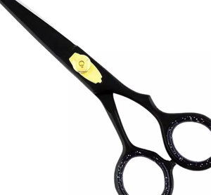 Professional Barber Hair Cutting and German Stainless Steel Titanium Color Fancy Screw <strong>Dragon</strong> <strong>Handle</strong> <strong>Scissor</strong> - Product Image 3