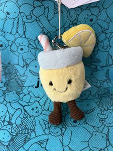 Llavero <span class=keywords><strong>de</strong></span> Peluche JellyCat Dragón Cacahuete, Lindo y Suave, <span class=keywords><strong>de</strong></span> Algodón PP, Colgante para Bolso, Muñeco <span class=keywords><strong>de</strong></span> Peluche, Regalo Novedoso Kawaii, Venta al por Mayor - Product Image 4