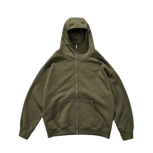 High Quality Custom Logo Men Hoodies Customization Blank Oversized Solid Color Men's Hoodies Wholesale - Product Image 3