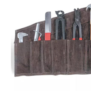 Farrier kit for shoeing horses stainless steel construction Complete farrier kit with <b>multi</b> <b>tool</b> carry roll bag farrier kit - Product Image 5