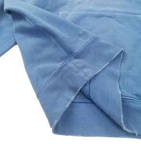 Hip Hop Screen Print Hoodies Men Sweatshirts Heavyweight Pullover Custom French Cotton Vintage Acid Wash Distressed Hoodie - Product Image 6